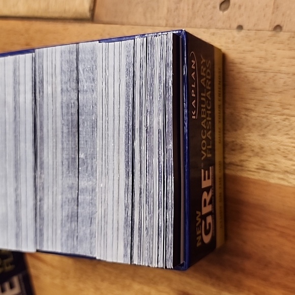 GRE flashcards:  500 in box - Picture 2 of 4